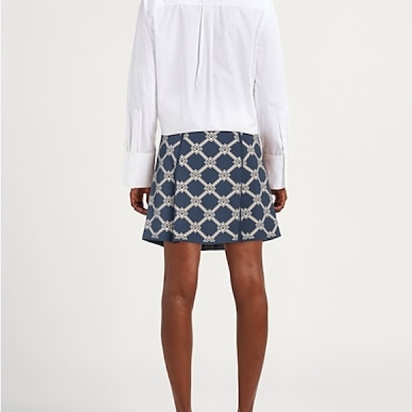 Sandro Jacquard A-Line Mini Skirt. - Picture 3 of 7